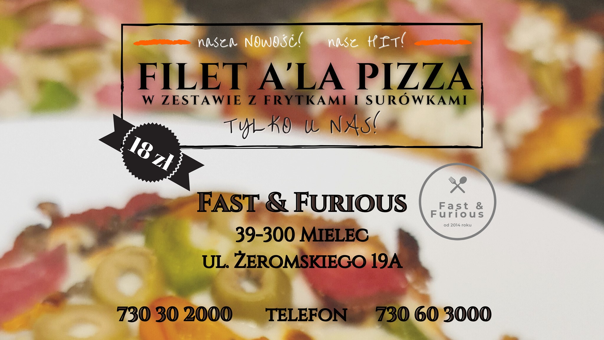 FAST & Furious Mielec Menu, Godziny otwarcia