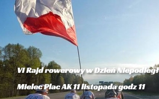 VI Rajd Rowerowy w Dzień Niepodległości
