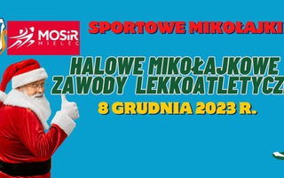 Halowe Mikołajkowe zawody lekkoatletyczne