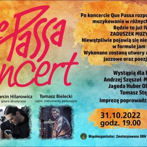 Koncert zespołu QUE PASSA
