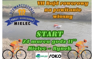 VII Rajd rowerowy na powitanie wiosny