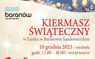 Kiermasz Świąteczny w Zamku w Baranowie