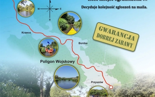 Spływ Łęgiem z Pikajro