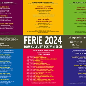 Ferie 2024 w Domu Kultury SCK Mielec