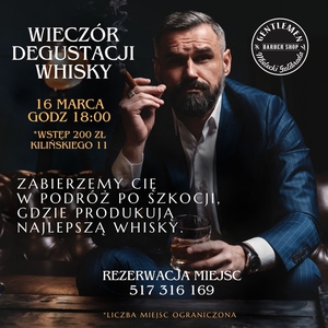 Gentlemen w Szkocji                                                     WIECZÓR DEGUSTACYJNY WHISKY