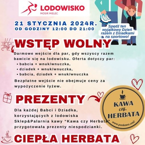 Dzień Babci i Dziadka na lodowisku