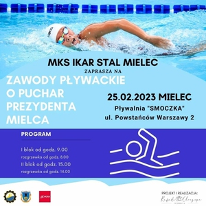 Zawody pływackie o Puchar Prezydenta Mielca