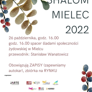 Shalom Mielec - spacer śladami społeczności żydowskiej w Mielcu