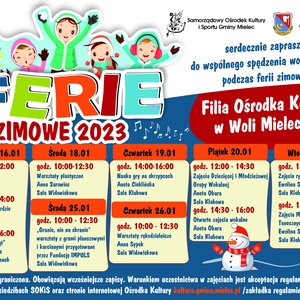 Ferie Zimowe 2023 - Wola Mielecka