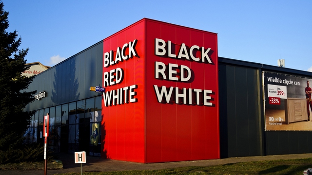 Salon meblowy Black Red White - meble Mielec