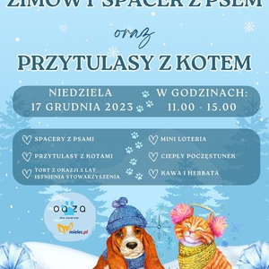 Świąteczny spacer z psami i przytulasy z kotami