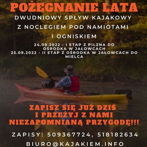 Kajakowe pożegnanie lata