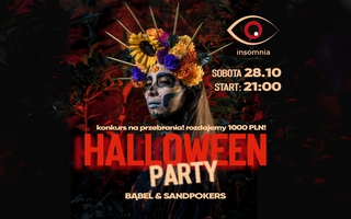 ★ HALLOWEEN PARTY ★ INSOMNIA ★ 28.10
