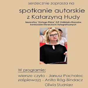 Spotkanie autorskie z Katarzyną Hudy