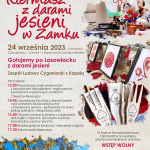 Kiermasz z Darami jesieni w Zamku