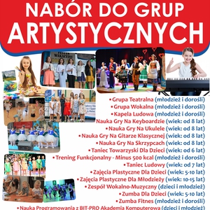 Nabór do grup artystycznych w Mielcu