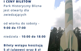 Pomysł na wycieczkę - Park Historyczny Blizna