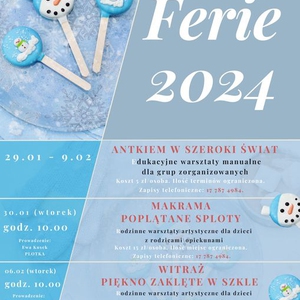 Ferie w Muzeum Historii Regionalnej Pałacyku Oborskich