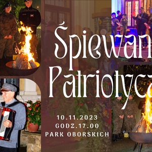Śpiewanki Patriotyczne w parku Oborskich