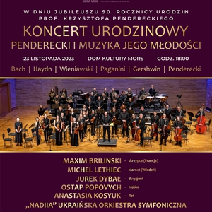 Penderecki i muzyka jego młodości. Koncert urodzinowy