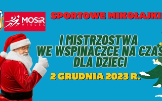 I Mistrzostwa we wspinaczce na czas dla dzieci