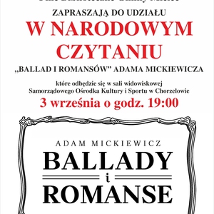 Narodowe Czytanie - Chorzelów