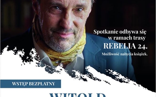 Spotkanie autorskie w ramach trasy REBELIA 24