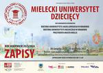 Mielec: Trwa rekrutacja na Mielecki Uniwersytet Dziecięcy.
