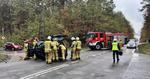 Wypadek na trasie Tarnobrzeg - Mielec. Droga jest zablokowana [ZDJĘCIA]