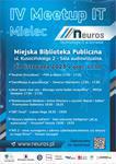Mielec: Zapraszamy na IV Meetup IT Mielec- spotkanie społeczności IT