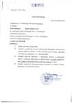 ODPIS POSTANOWIENIA SĄDU REJENOWEGO W TARNOBRZEGU V WYDZIAŁ GOSPODARCZY