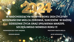 ŻYCZENIA NOWOROCZNE OD PREZYDENTA MIASTA JACKA WIŚNIEWSKIEGO I PRZEWODNICZĄCEGO RADY MIASTA BOGDANA BIEŃKA
