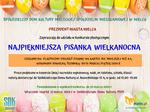 "NAJPIĘKNIEJSZA PISANKA WIELKANOCNA"- KONKURS