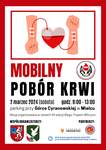 Mobilny pobór krwi w ramach XII edycji Biegu Tropem Wilczym w Mielcu