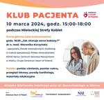 Wykład Fundacji “Z sercem do pacjenta" na Mieleckiej Strefie Kobiet