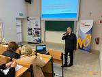 spotkanie edukacyjne na temat profilaktyki i zapobieganiu złamań dla seniorów z mielca