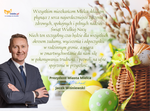 ŻYCZENIA WIELKANOCNE OD PREZYDENTA MIASTA MIELCA JACKA WIŚNIEWSKIEGO!