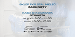 Sklep i kasa stadionowa w dniu 8.05.2024 - FKS Stal Mielec SA