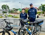 Policyjne patrole rowerowe na mieleckich drogach