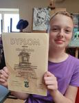 Nina Wojda z nagrodą w II Ogólnopolskim Konkursie Plastycznym