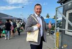 AKCJA ROZDAWANIA TOREB WIELORAZOWEGO UŻYTKU NA MIEJSKICH TARGOWISKACH