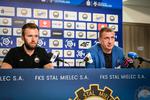 Konferencja po meczu z Piastem Gliwice - FKS Stal Mielec SA