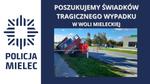 Mielecka Policja szuka świadków wypadku ze skutkiem śmiertelnym w Woli Mieleckiej