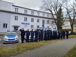 Mieleccy policjanci oddali hołd śp. asp. szt. Mateuszowi Biernackiemu