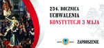 MIEJSKIE OBCHODY 234. ROCZNICY UCHWALENIA KONSTYTUCJI 3 MAJA!