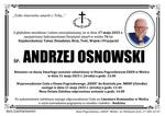 ZMARŁ ANDRZEJ OSNOWSKI