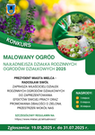 OGŁASZAMY KONKURS! - MALOWANY OGRÓD - NAJŁADNIEJSZA DZIAŁKA RODZINNYCH OGRODÓW DZIAŁKOWYCH 2025