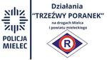 "Trzeźwy poranek" - podsumowanie działań na drogach powiatu mieleckiego