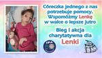 Zapraszamy na bieg charytatywny dla Lenki - 9-letniej córki naszego kolegi z KPP w Strzyżowie