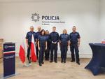 Ślubowanie nowego policjanta, który zasili szeregi mieleckiej policji